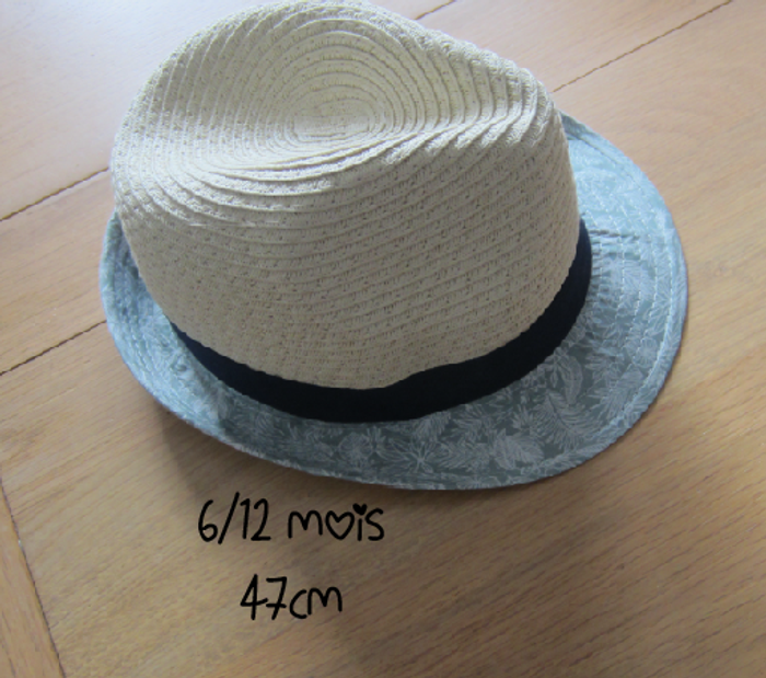 Chapeau neuf 47 cm
