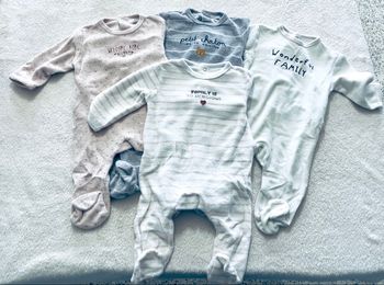 lots de 4 pyjama velours « Kiabi » T6 mois