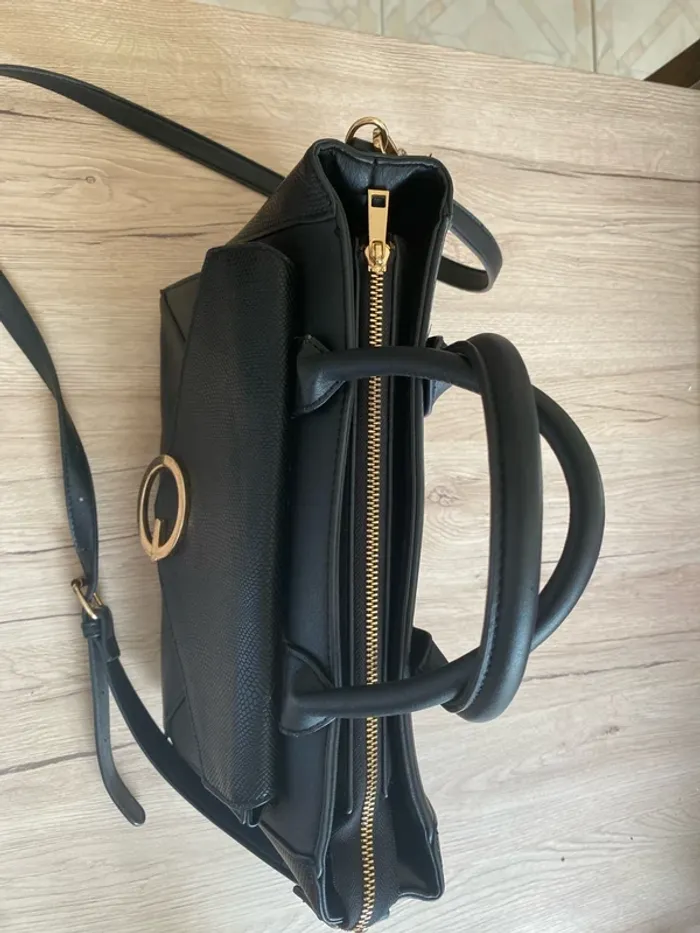 Grand sac à main noir - photo numéro 4