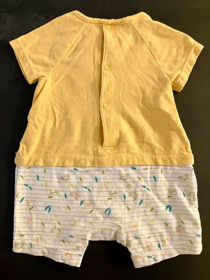 Lot de 2 combinaisons bébé - photo numéro 3