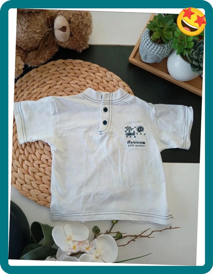 Tee-shirt d'été garçon Taille 12 mois🌿🦁 - photo numéro 4