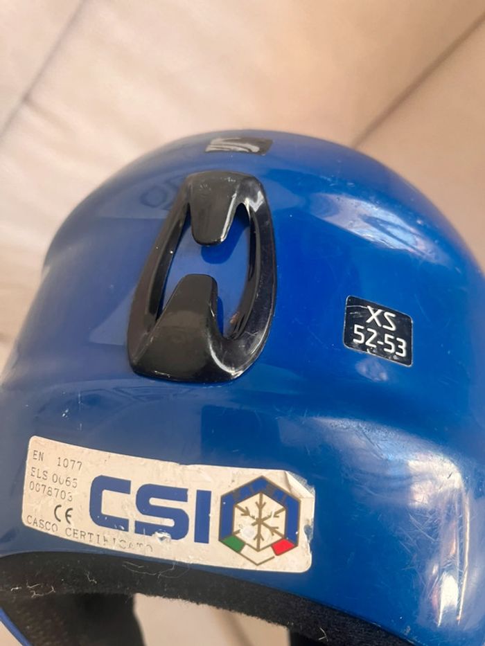 Casque de ski bleu Scott taille xs 52-53 - photo numéro 2