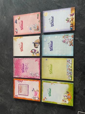 lot blocs diddl - 8 blocs Diddl 