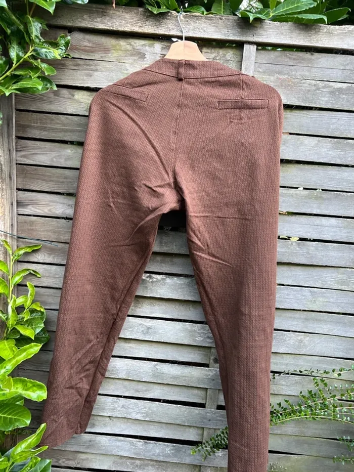 Pantalon femme marron l’olive verte – Taille 44 - photo numéro 6