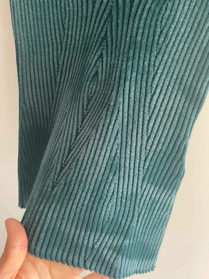 Top turquoise délavé Elisabetta Franchi - photo numéro 3