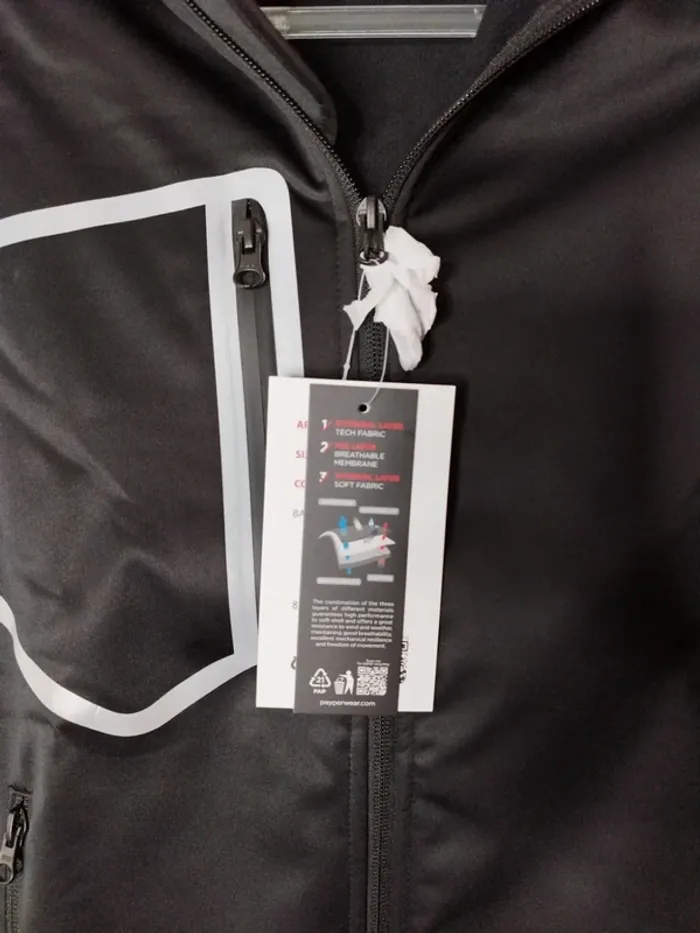 Veste zippée payper - photo numéro 2