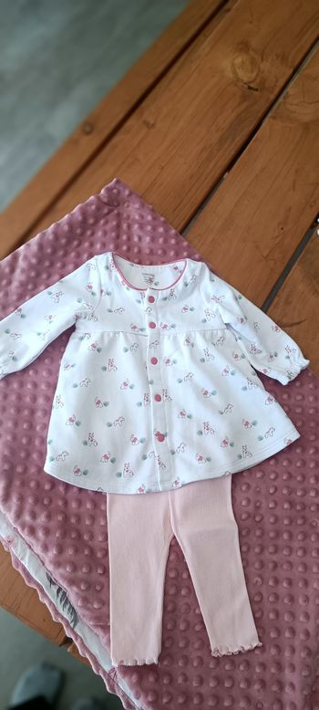 Ensemble bébé fille 3 mois