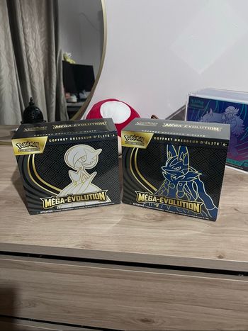 🔥 Pokémon – Duo ETB Méga Lucario & Méga Gardevoir 🔥