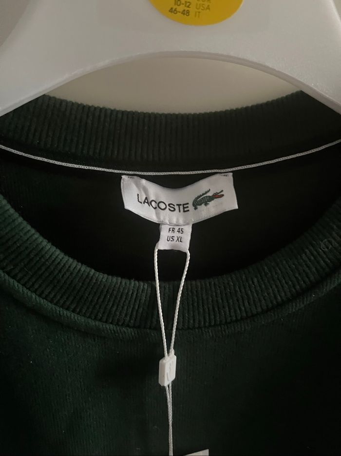 Sweat Lacoste homme taille XL neuf - photo numéro 2