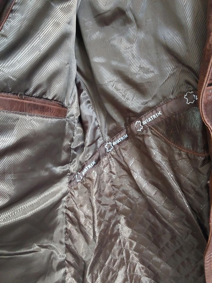 Veste cuir vintage Avia Trix - photo numéro 4