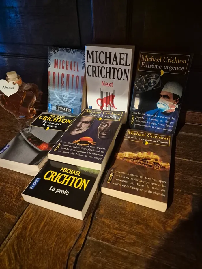 📚 Michael Crichton - 7 romans 📚 - photo numéro 2