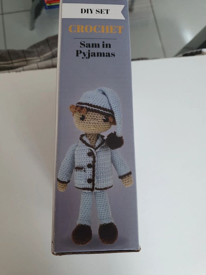 Crochet  sam in pyjamas - photo numéro 2