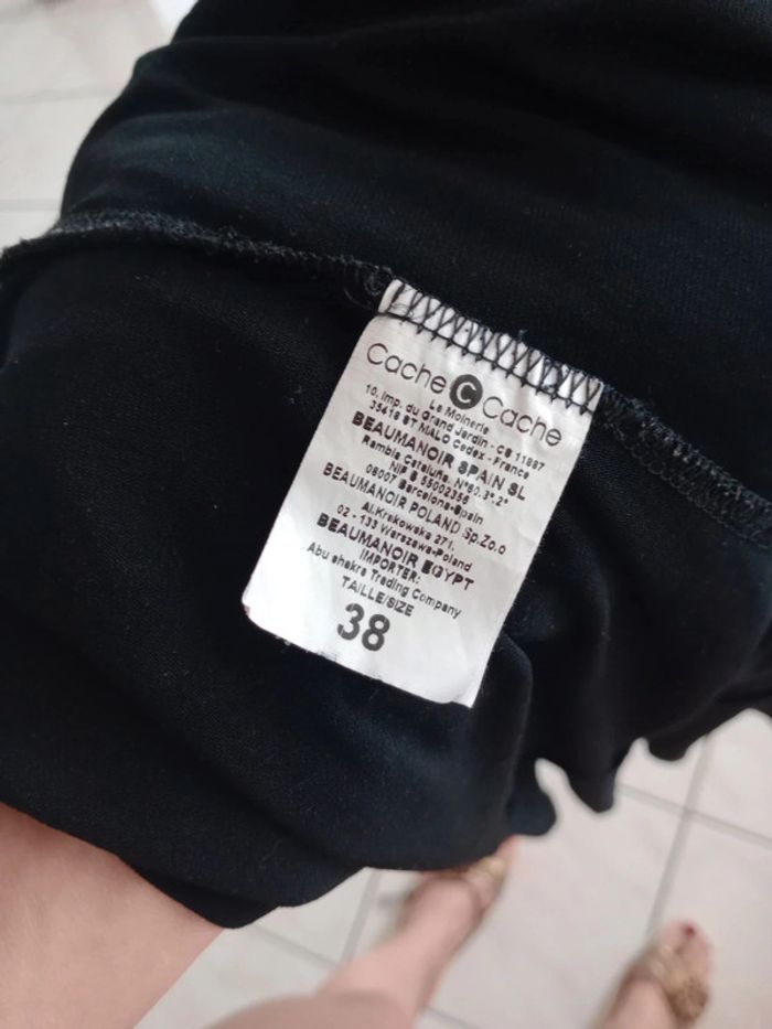 Robe 38 noire pailletée c85 - photo numéro 16