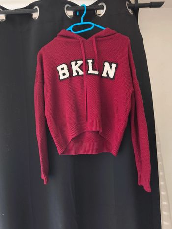 Pull à capuche