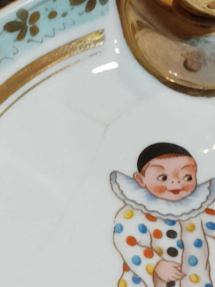 Ancienne assiette à bouillie - photo numéro 3