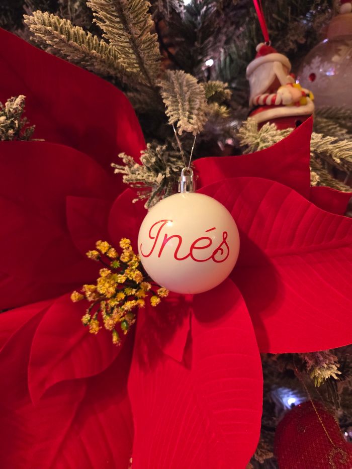 Boule de Noël personnalisé