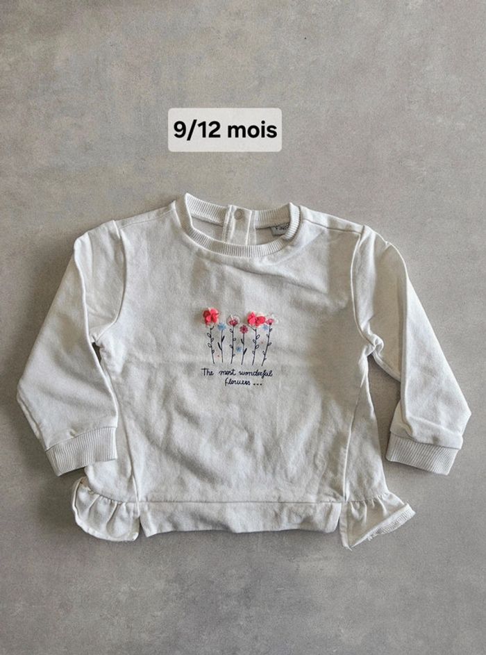 Sweat 9/12 mois fagottino