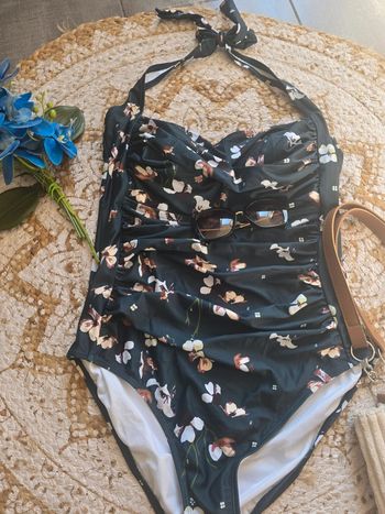 Maillot de bain inspiré pin-up vintage taille S
