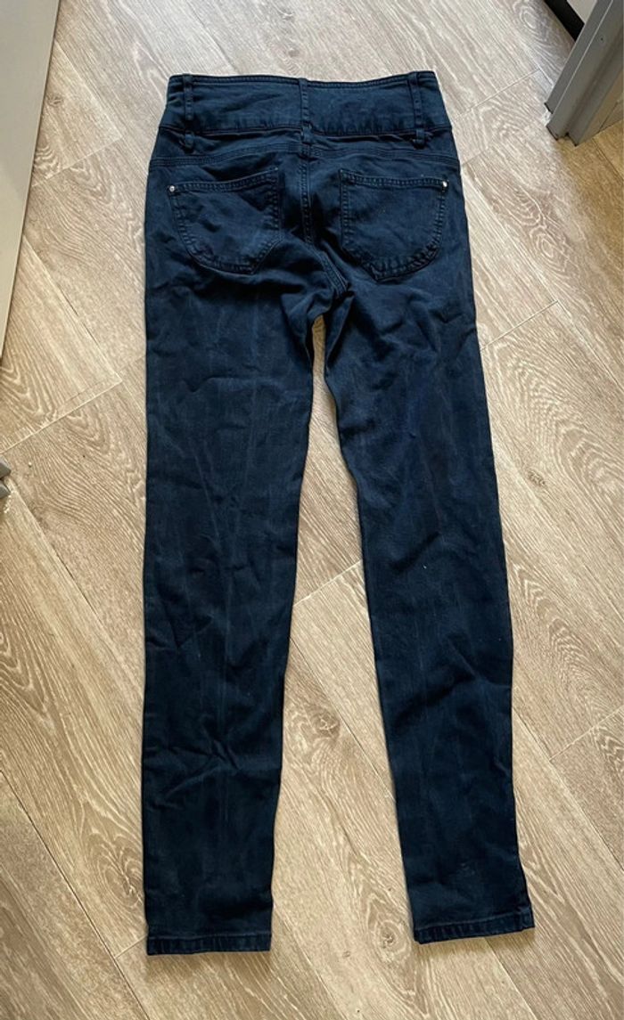 Pantalon bleu marine C&A taille 36 - photo numéro 3