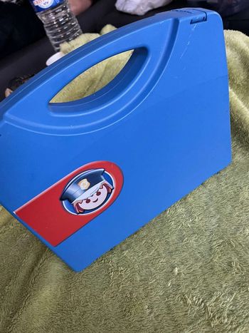 Boîte Playmobil Bleue