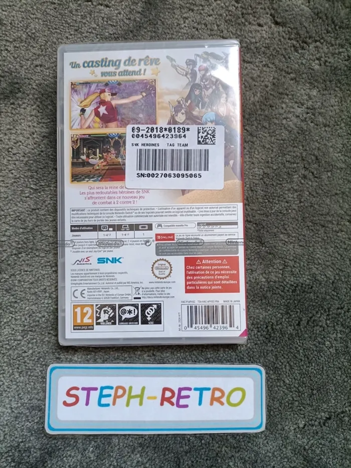 SNK héroïne tag team Frenzy neuf ! - photo numéro 2