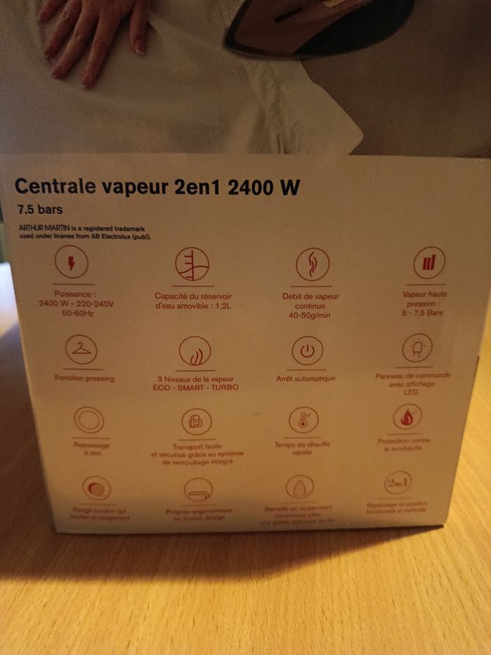 Centrale vapeur 2 en 1 Arthur Martin - NEUVE - photo numéro 3