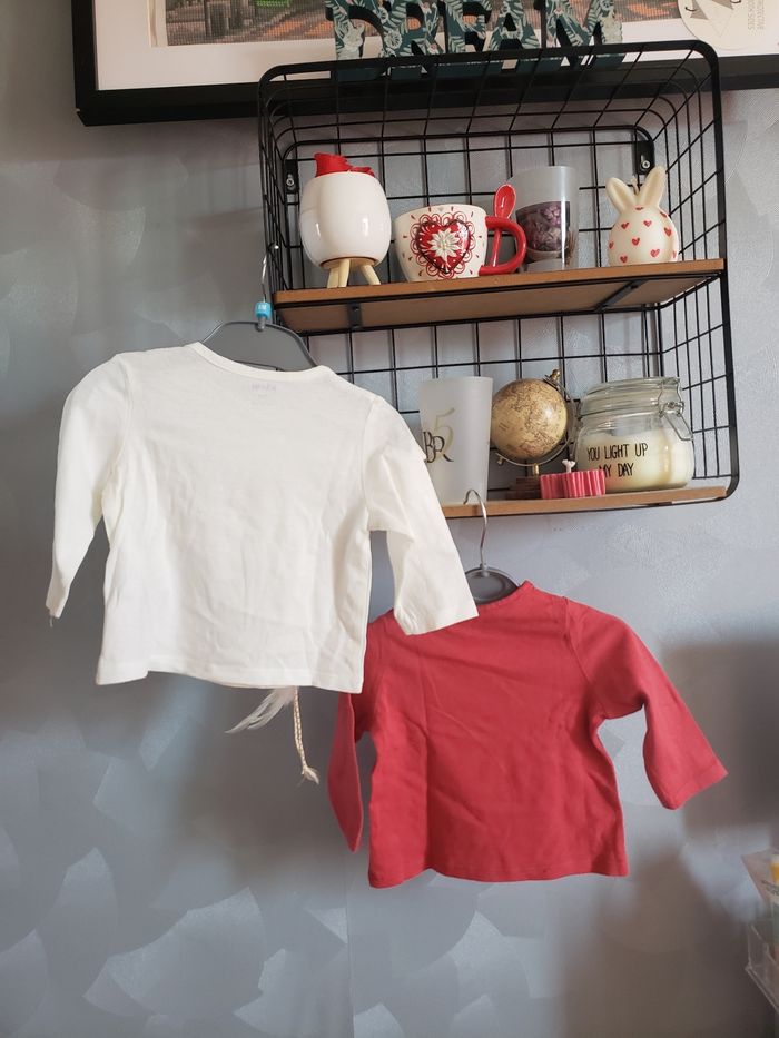 Lot de 2 teeshirt 🎀 Kiabi 3 mois 3€ - photo numéro 5