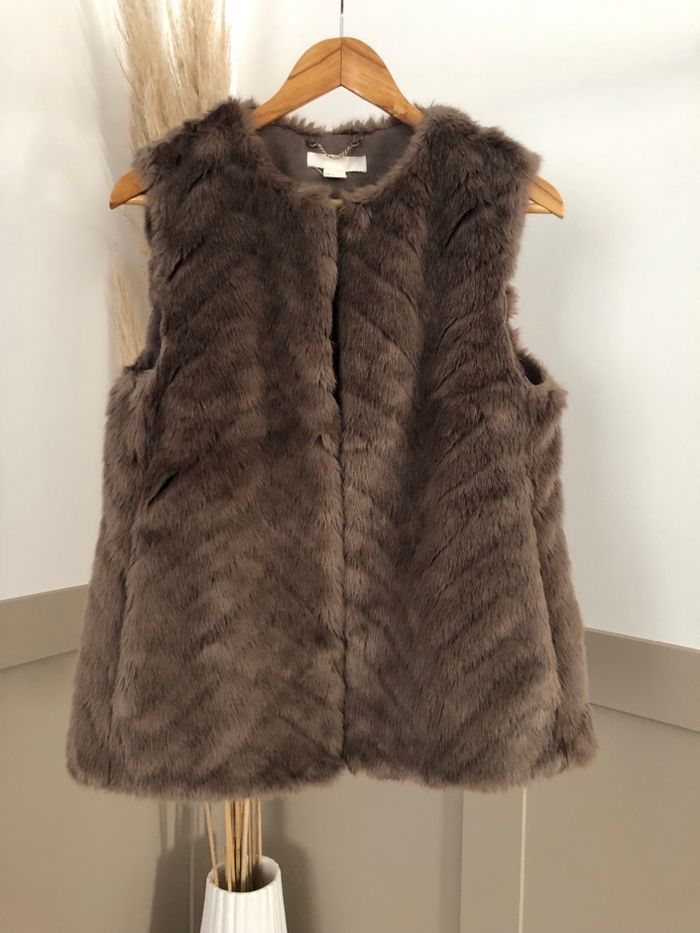 Fourrure synthétique sans manches H&M 36