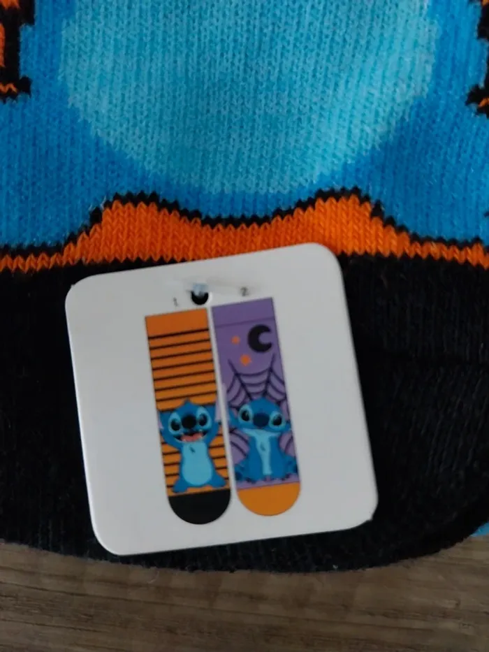 Lots 4 paires de chaussettes Stitch Halloween - photo numéro 3