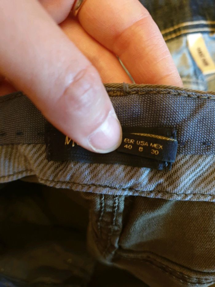 Jeans kaki massimo dutti - photo numéro 4