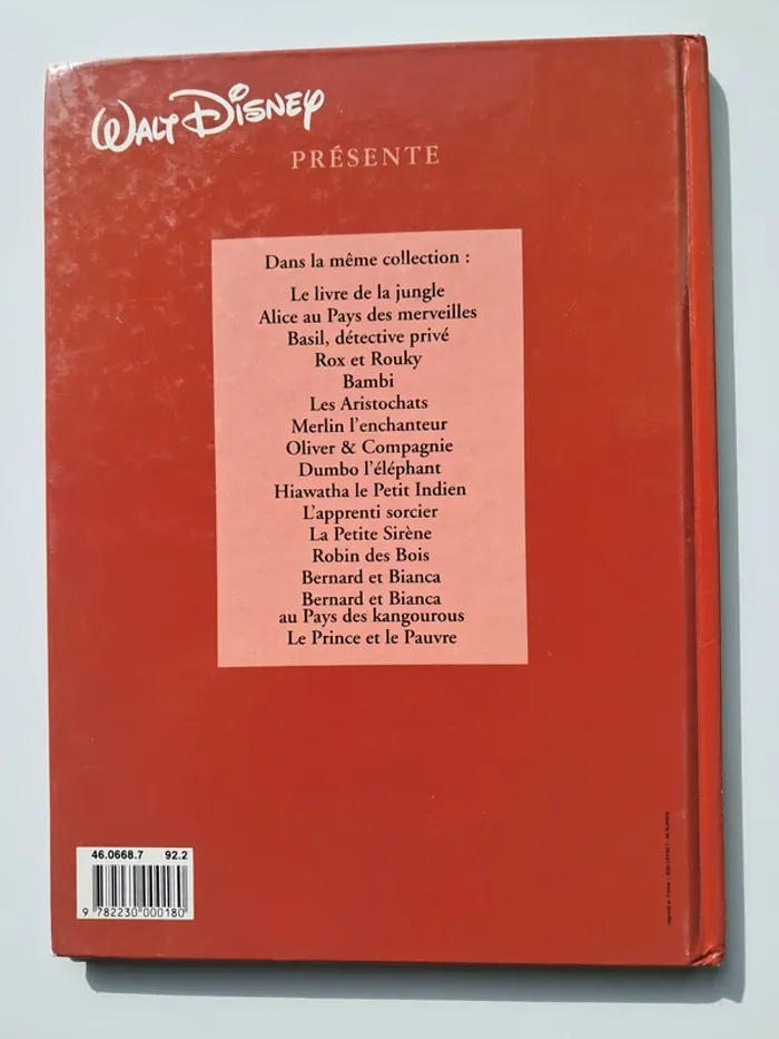 Livre Bernard et Bianca au Pays des Kangourous de Walt Disney - photo numéro 4