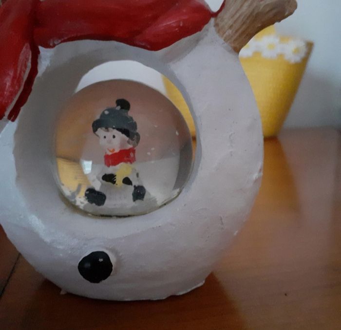 Neuf:Boule à neige "Bonhomme de neige & Enfant - photo numéro 3
