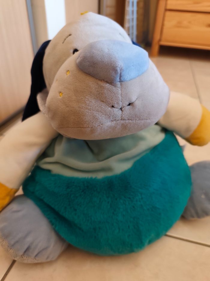 Baby Nat'Doudou range pyjama bleu - photo numéro 3