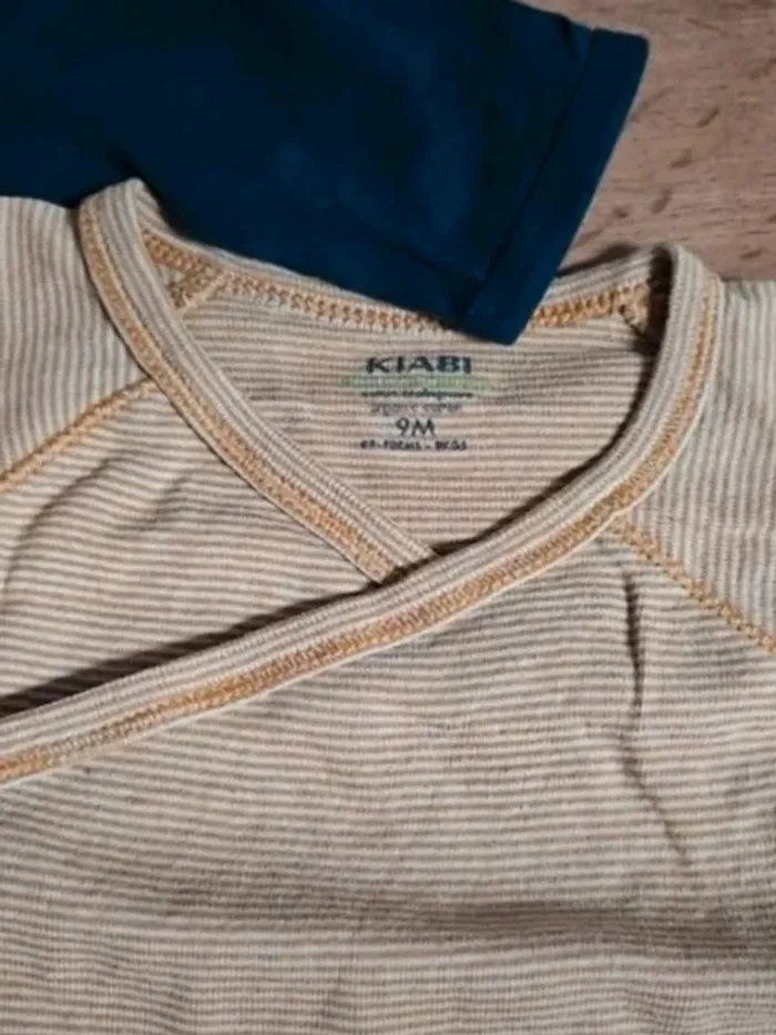 Pyjama léger et body 9 mois kiabi bébé garçon - photo numéro 4