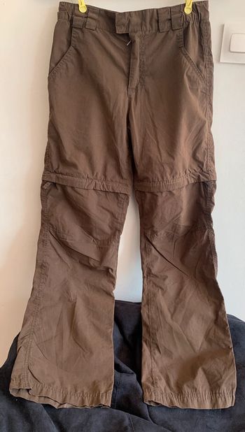 Pantalon short Go Sport marron 12 ans