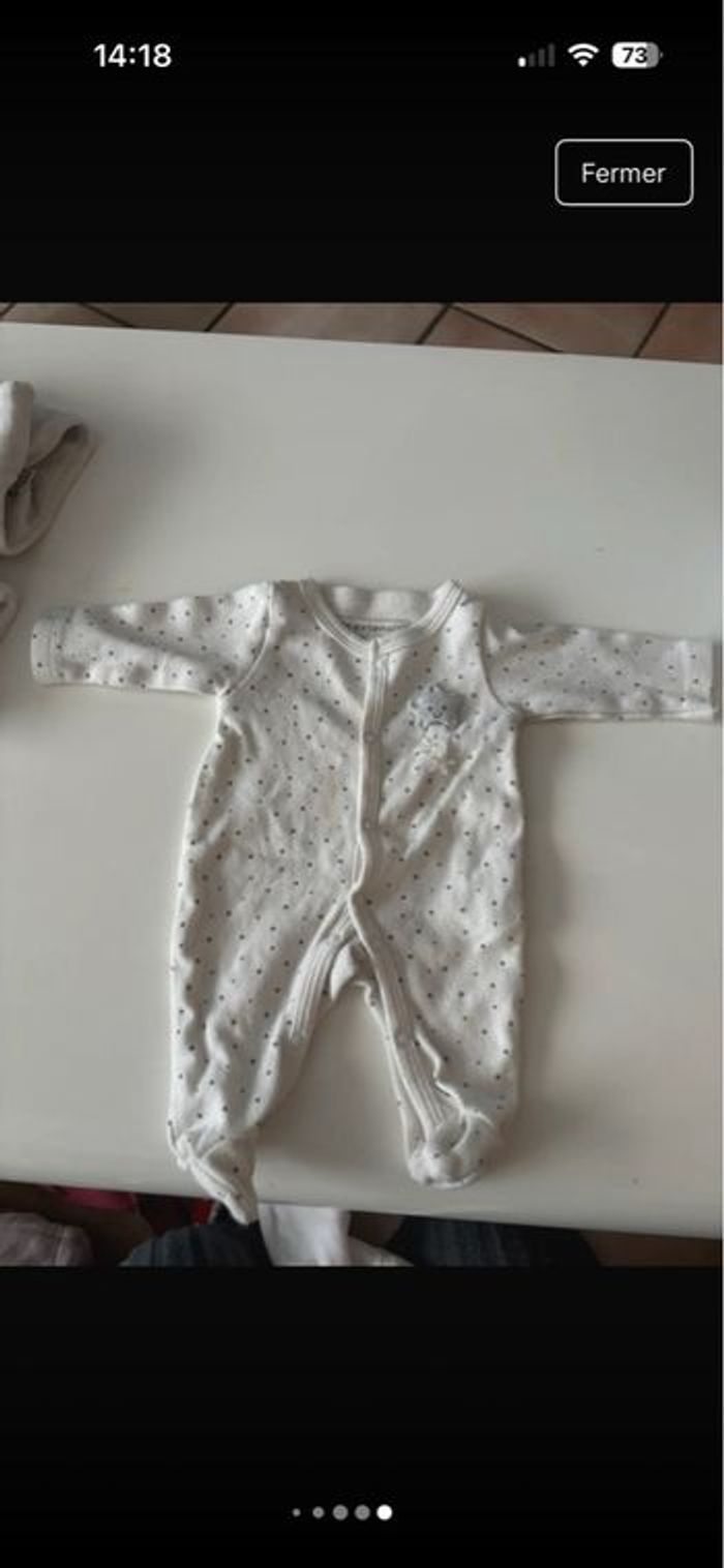 Lot de 6 pyjamas naissance - photo numéro 2