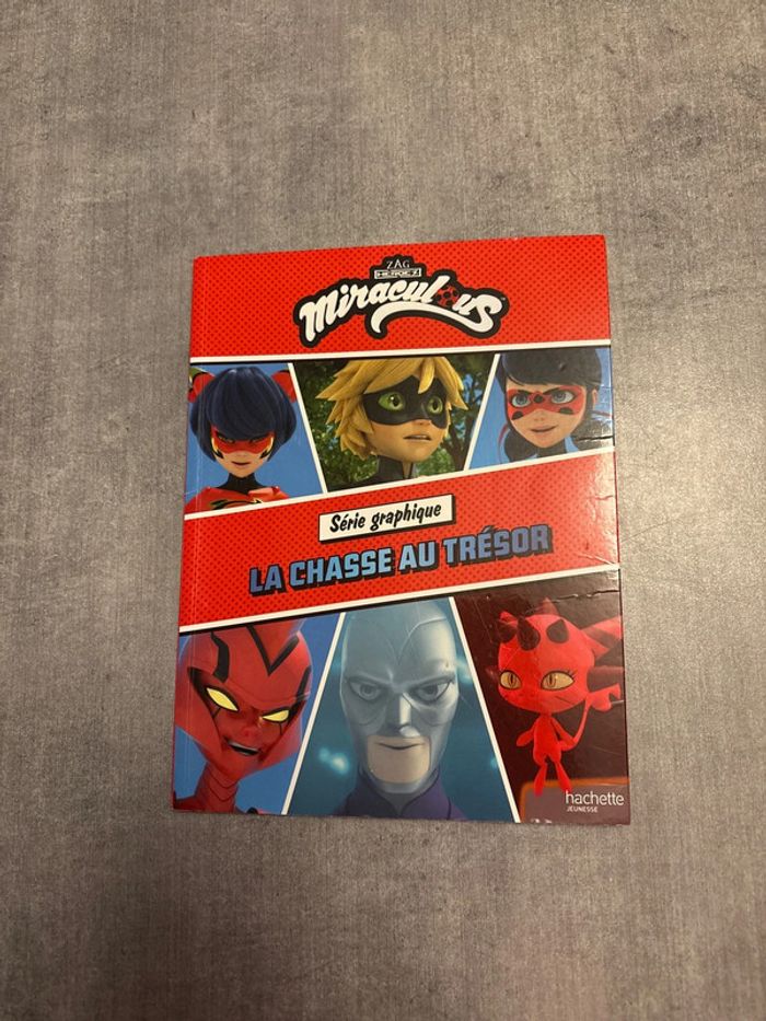 Livre Miraculous, la chasse au trésor