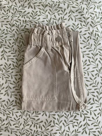 Jeans beige taille 32 Kiabi 