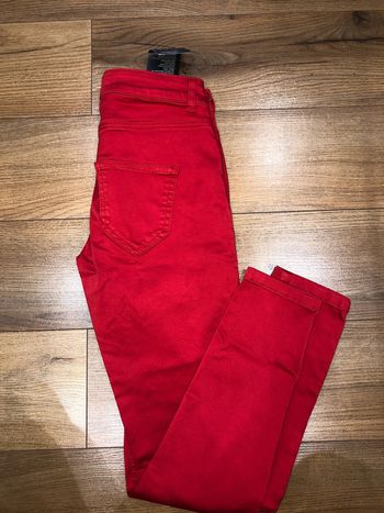 Pantalon rouge calzedonia 🌺 taille 34 neuf avec étiquette