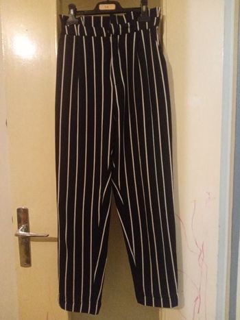 pantalon rayé