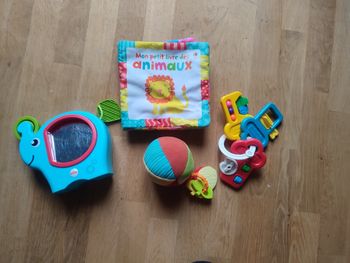 Lot jouets motricité bébé