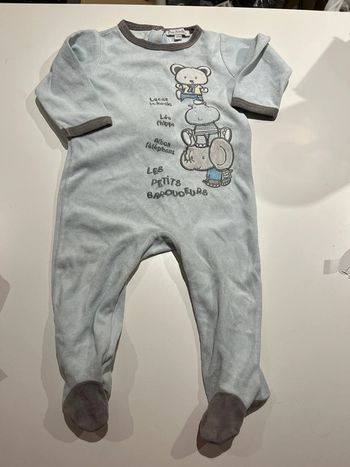 Pyjama kimbaloo taille 12 mois