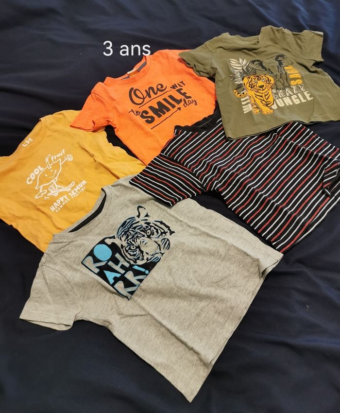 Lot t-shirt 3 ans