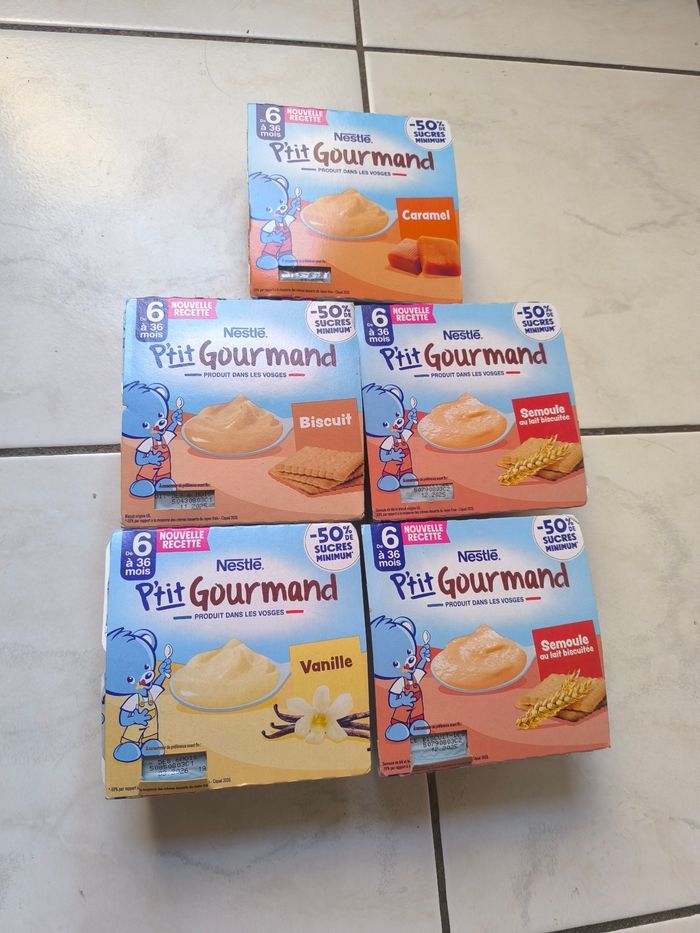 Lot de 5 packs de p'tit gourmand