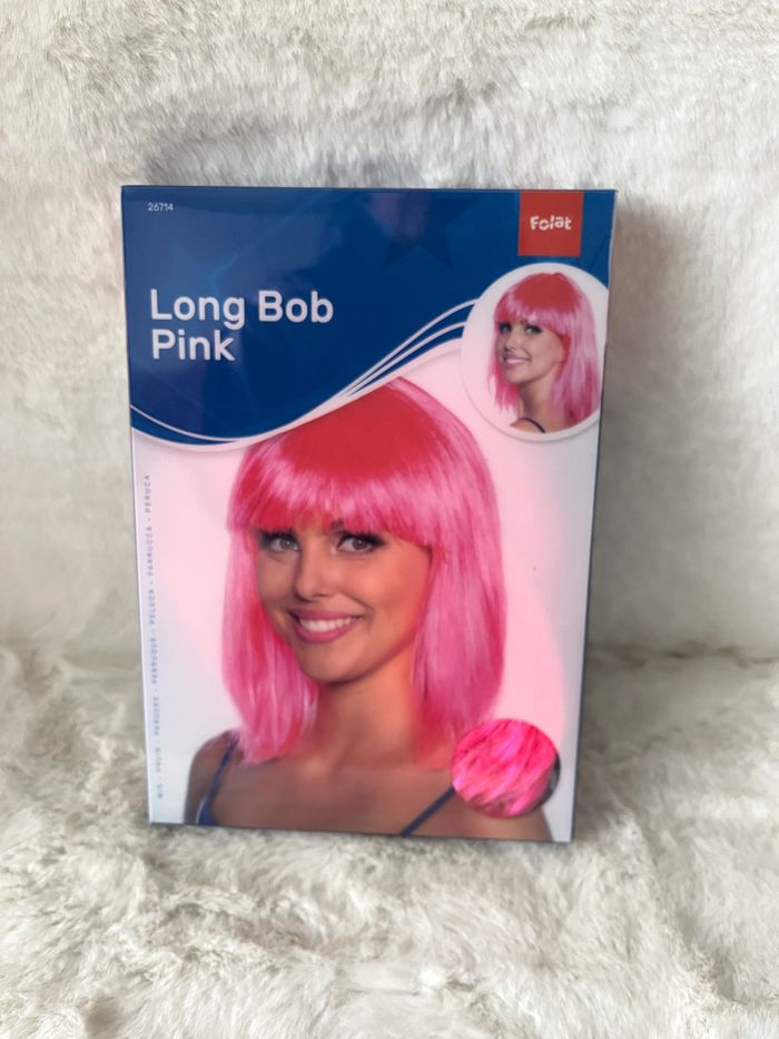 Perruque rose Neuve, Jamais utilisée