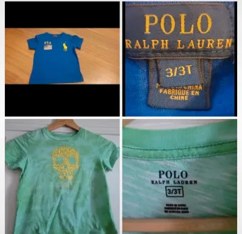 Lot 2 Tee-shirt Ralph Lauren