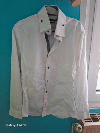 Chemise blanche 39/40 homme 🚹