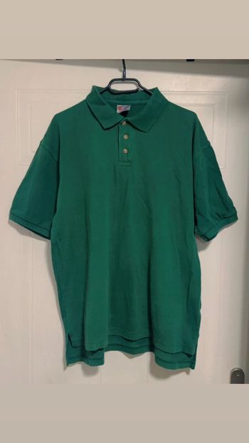 Polo Vert MIXTE taille L/XL