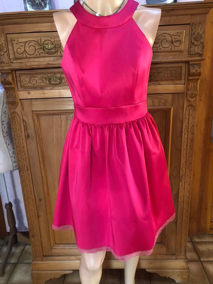 Robe rose soyeuse Naf naf - photo numéro 2