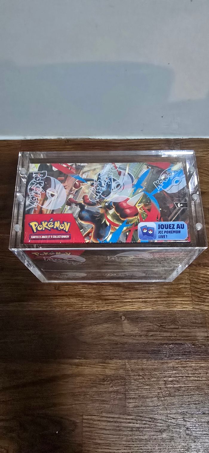 Pokemon display mega evolution + carte promo et protection acrylique - photo numéro 2